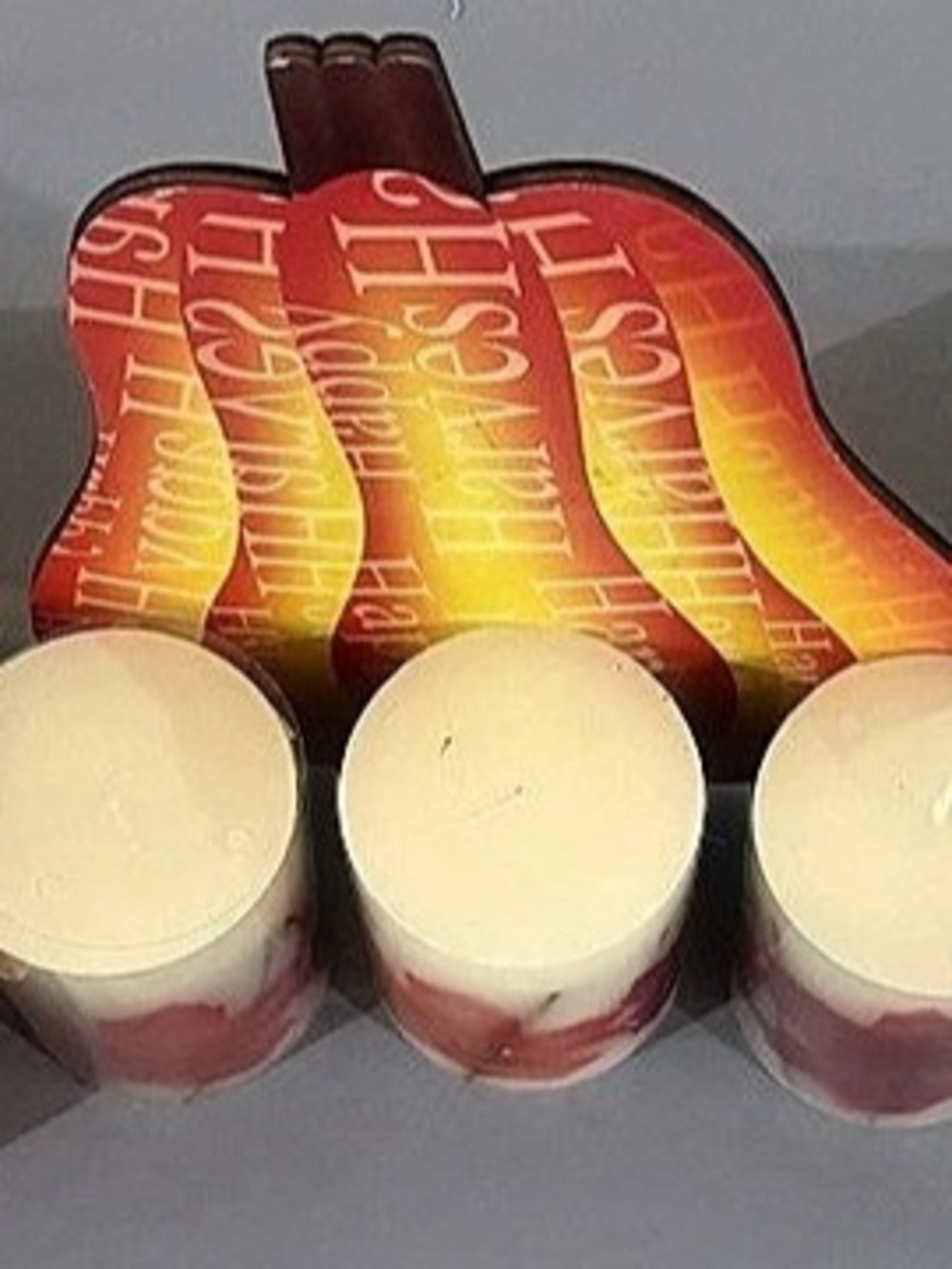 Assorted Holiday Decor Candle Collection Red & White